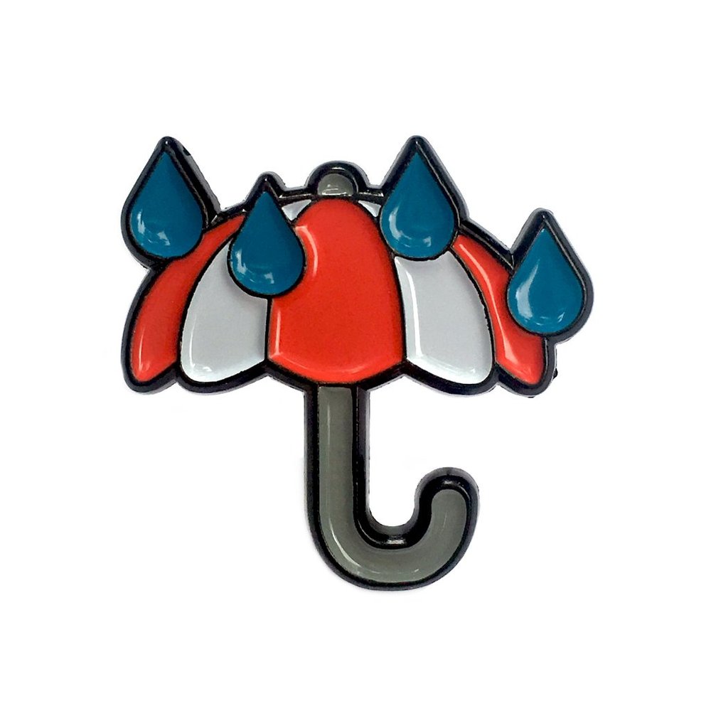 Umbrella Emoji Enamel Pin